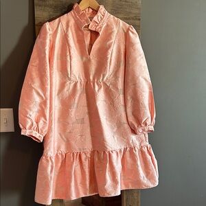 Tuckernuck Coral Floral Kids Blouse